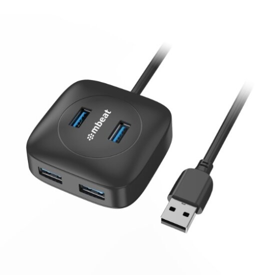 mbeatÂ 4 Port USB 3 0 Hub High Speed Data Transfer-preview.jpg